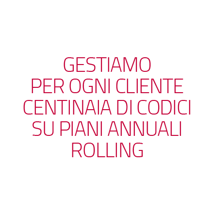 Industrie TCM _ Gestiamo centinaia di codici cliente
